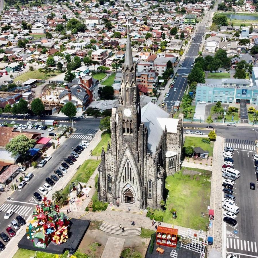 Apartamento Sol Poente Ao Lado Da Catedral Canela Exterior photo
